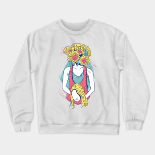 flower girl Crewneck Sweatshirt